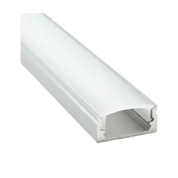 Perfil Kit completo 2m superficie hueco 12+1mm int