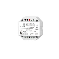 Regulador WIFI-RF TRIAC por pulsador. 1 canal 1,5A. Regulación 30%-100%