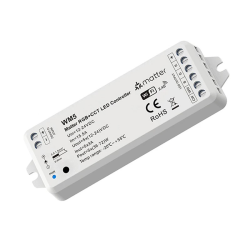 Controlador LED Matter Wifi RGB+CCT 5 en 1. 5 canales. 3A/canal