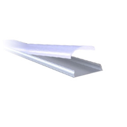 Perfil aluminio flexible superficie - 2m - Kit (incluye difusor y tapas)