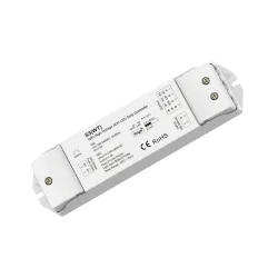 Controlador WIFI RGB y CCT por pulsador y RF. 3 canales. 1A / canal. Regulación 0%-100%