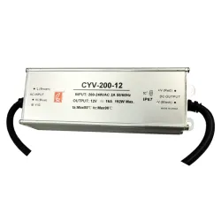 Fuente de Alimentación LED 24V 200W IP67