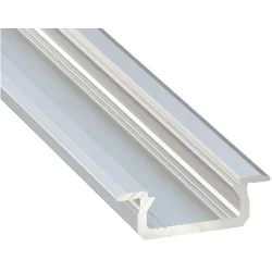 Perfil LED de aluminio para empotrar tipo (Z) 2,02 m