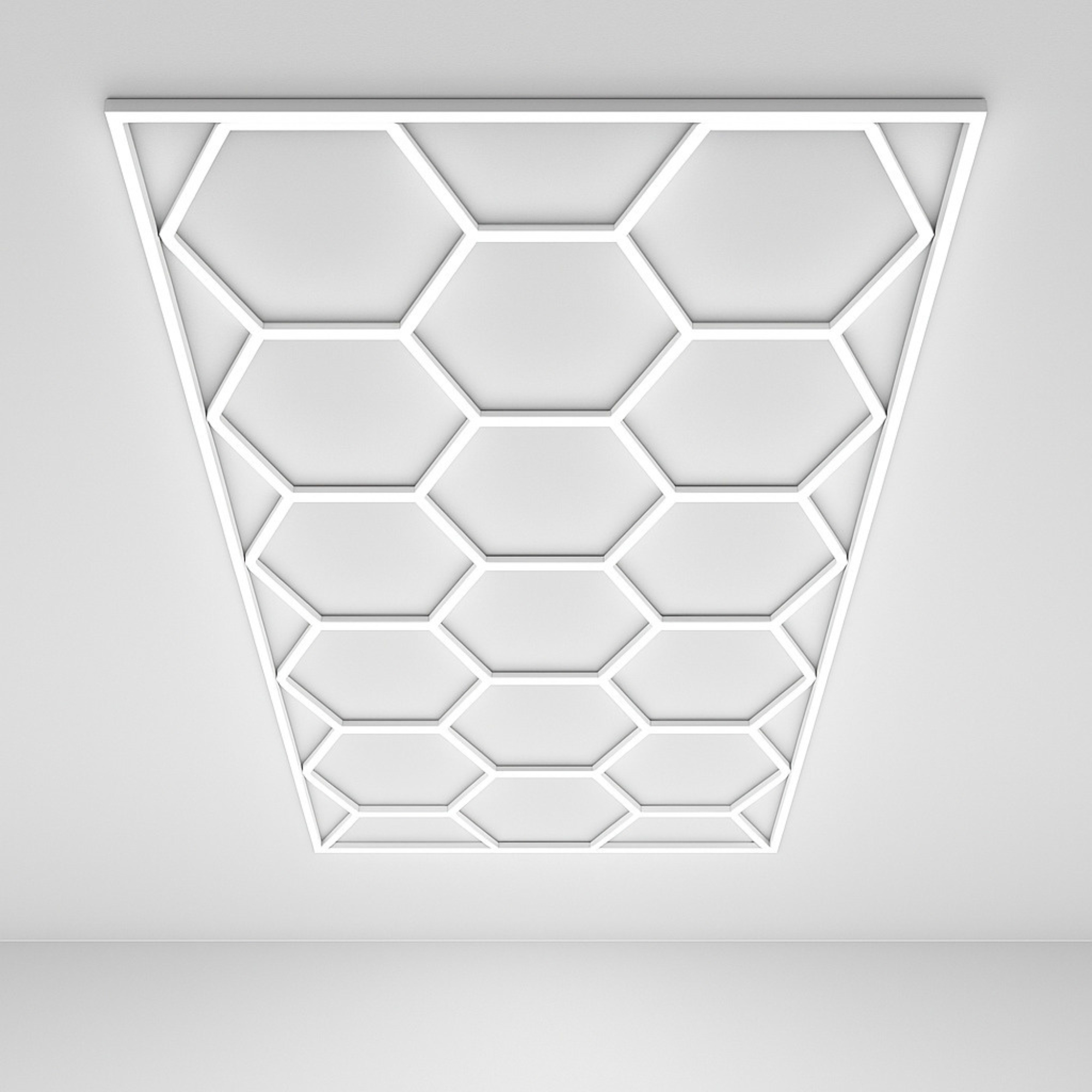 LED HEXAGONAL TECHO