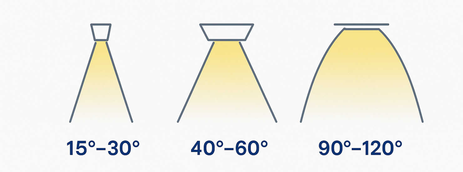 ¿Qué es el ángulo de apertura LED y por qué es clave para tu iluminación?
